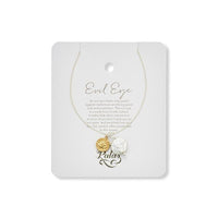 Palas Charm and Pearl Necklace