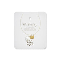 Palas Charm and Pearl Necklace