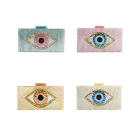 Resin Evil Eye Clutch