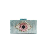 Resin Evil Eye Clutch
