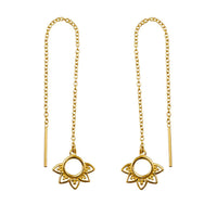 Rising Sun Threader Earrings