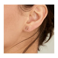 Ania Haie 14k Gold Pearl and Diamond Stud