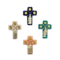 Coin Cross Wall Plaque