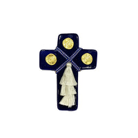 Coin Cross Wall Plaque