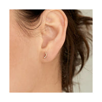Ania Haie 14k Gold Stargazer Moon Studs