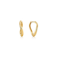 Ania Haie 14k Gold Magma Huggies