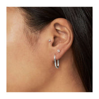 Eternity Hoop Earrings