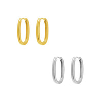 Eternity Hoop Earrings