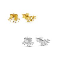 Nebula Crystal Studs