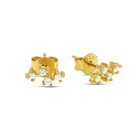Nebula Crystal Studs