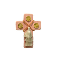 Coin Cross Wall Plaque