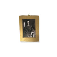 Frida Kahlo Wall plaque with Gold Trim