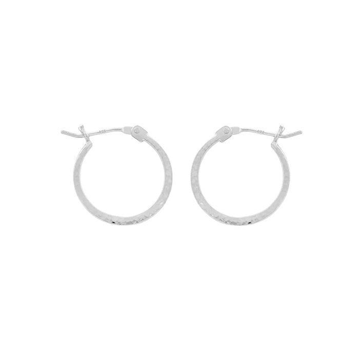 Textured Hoop Earrings