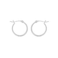 Textured Hoop Earrings