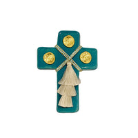 Coin Cross Wall Plaque