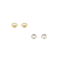 Shell and Pearl Studs