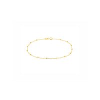 9k Yellow Gold Ball Trace Bracelet