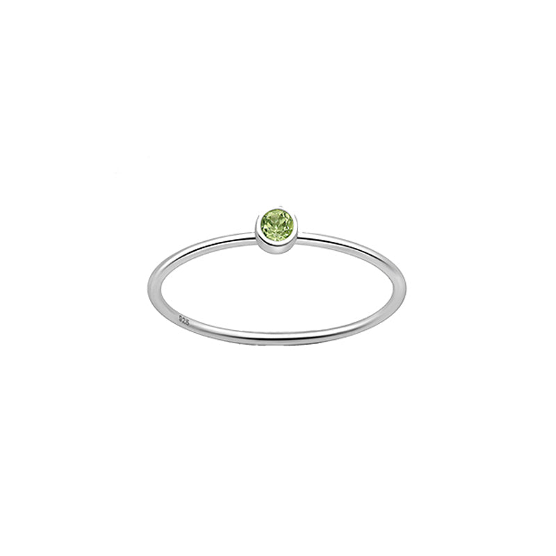 Peridot Gemstone Ring