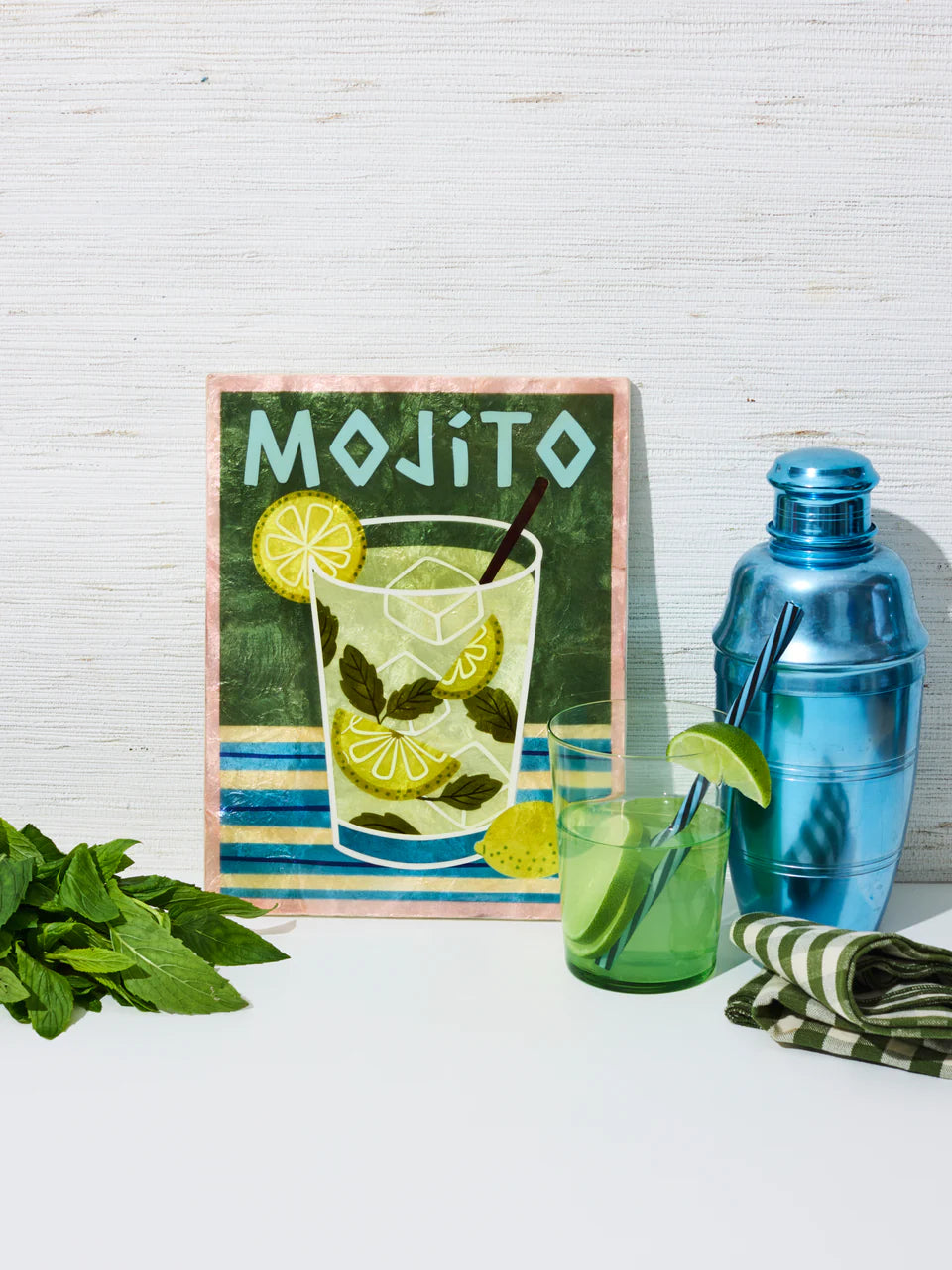 Happy Hour Mojito Wall Art