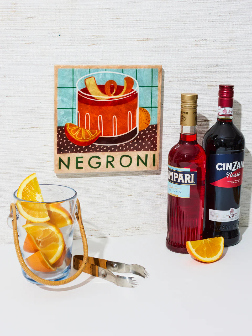 Happy Hour Negroni Wall Art