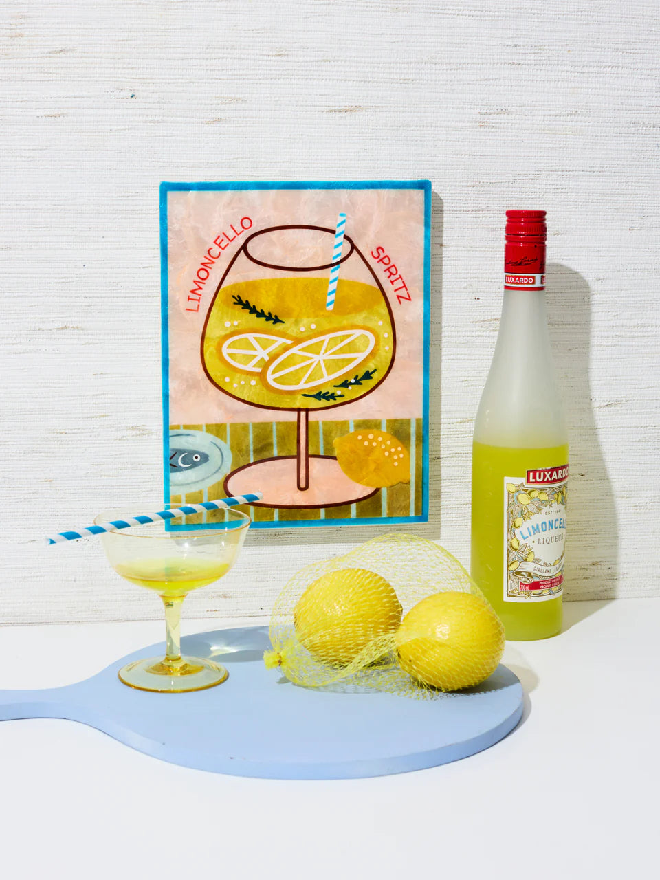 Happy Hour Limoncello Wall Art