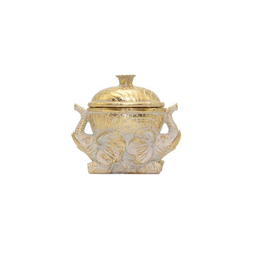 Gold Elephant Trinket Bowl