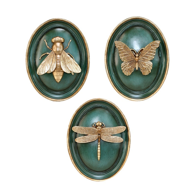 Forest Insect Wall Plaque