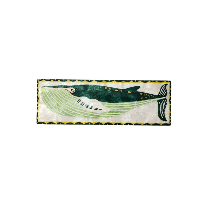 Mariner Whale Wall Art