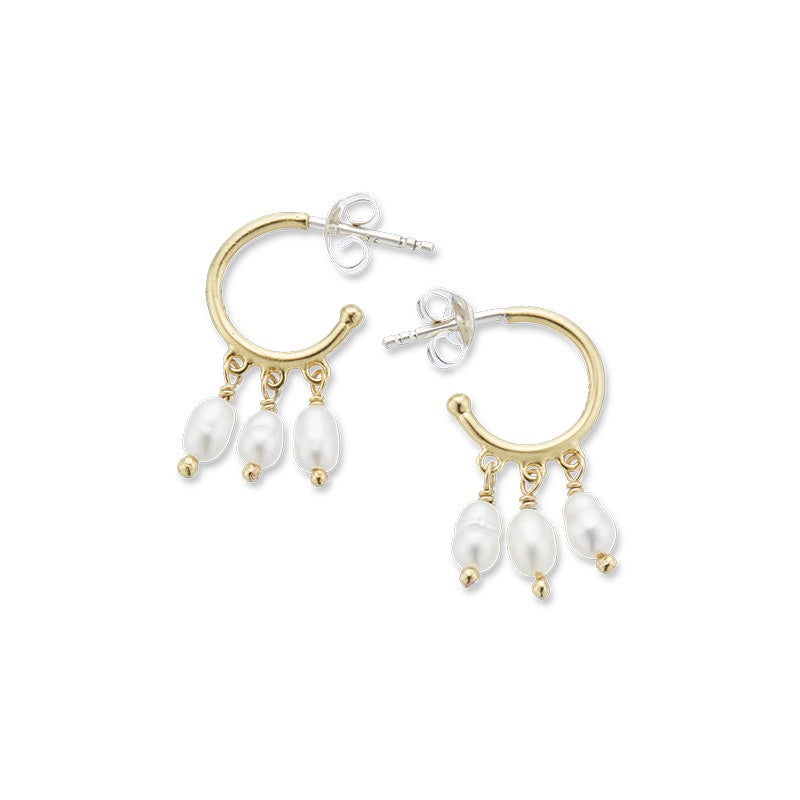 Palas Lustre Pearl Drop Earrings