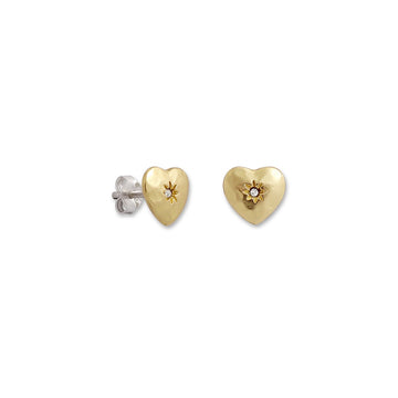 Palas Little Light Love Heart Studs