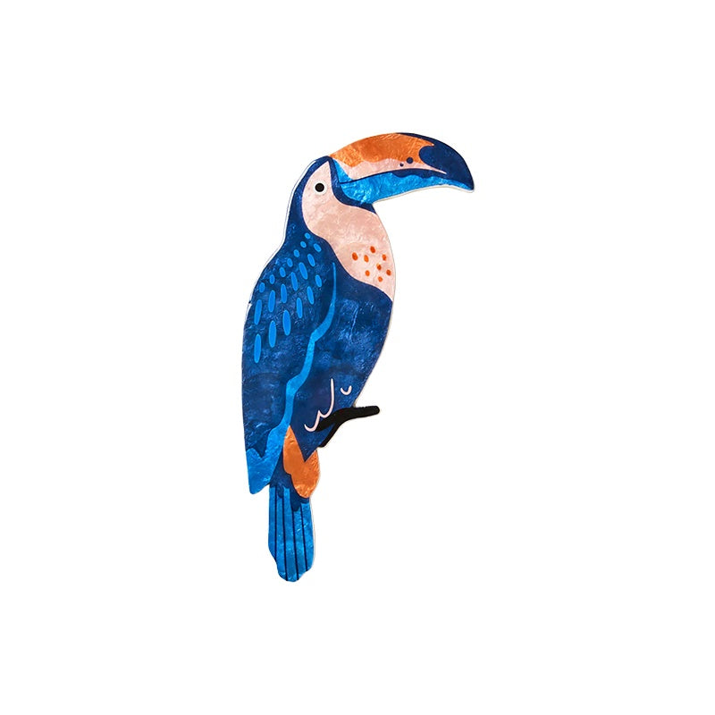 Canopy Blue Toucan Wall Art