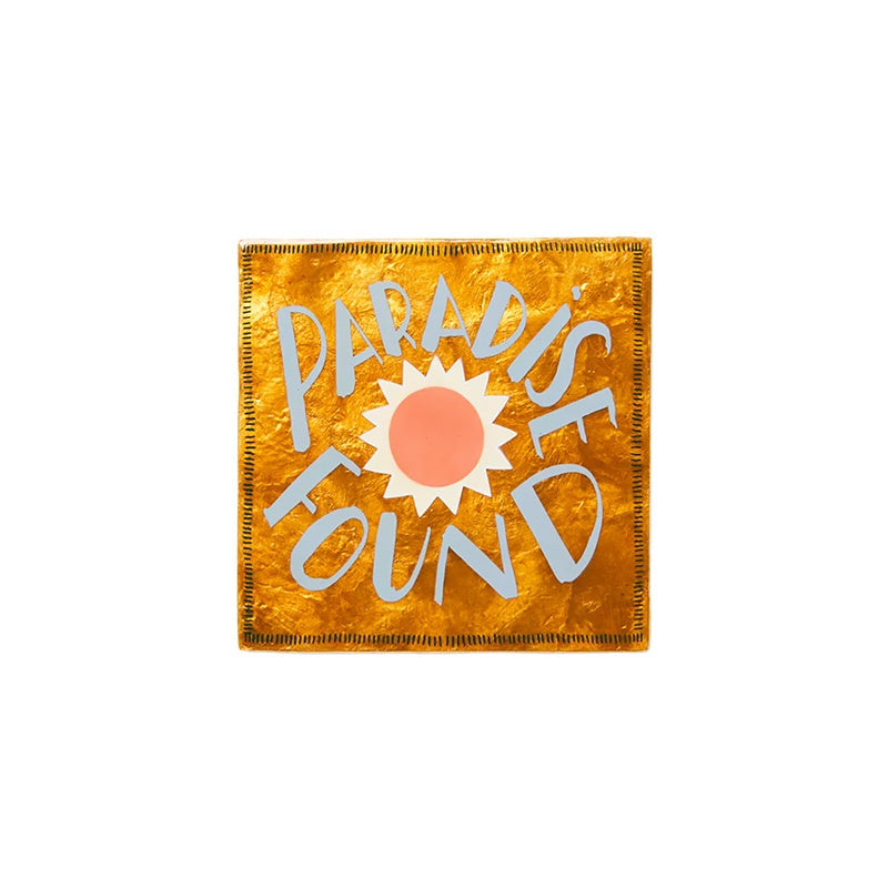 Superette Paradise Gold Wall Art