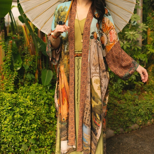 Secret Garden Bamboo Kimono