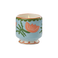 Cactus Flower Ceramic Candle