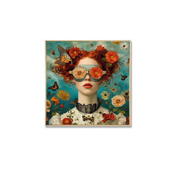 Brushed Bridget Framed Print