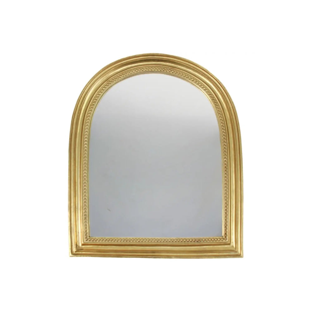Arched Gold Mirror