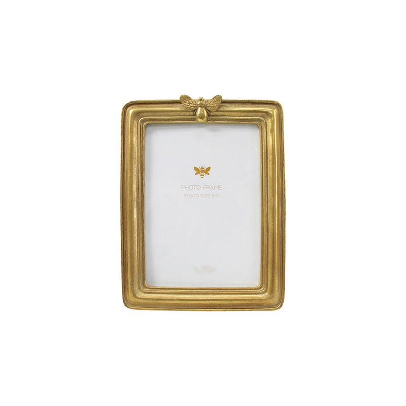 Gold Bee Photo Frame