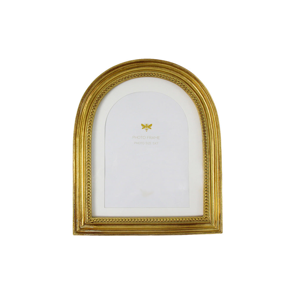 Gold  Arch Photo Frame