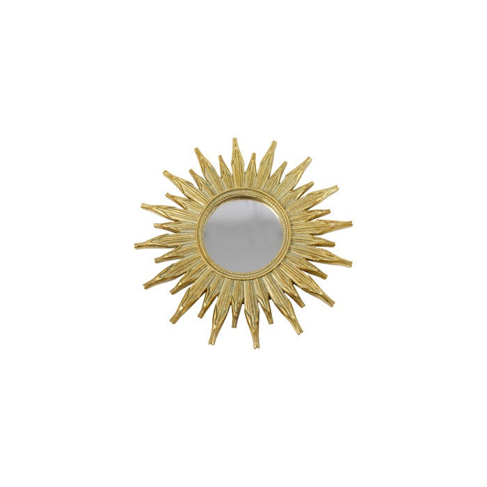Gold Sun Wall Mirror