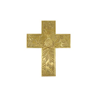 Gold Pineapple Wall Cross