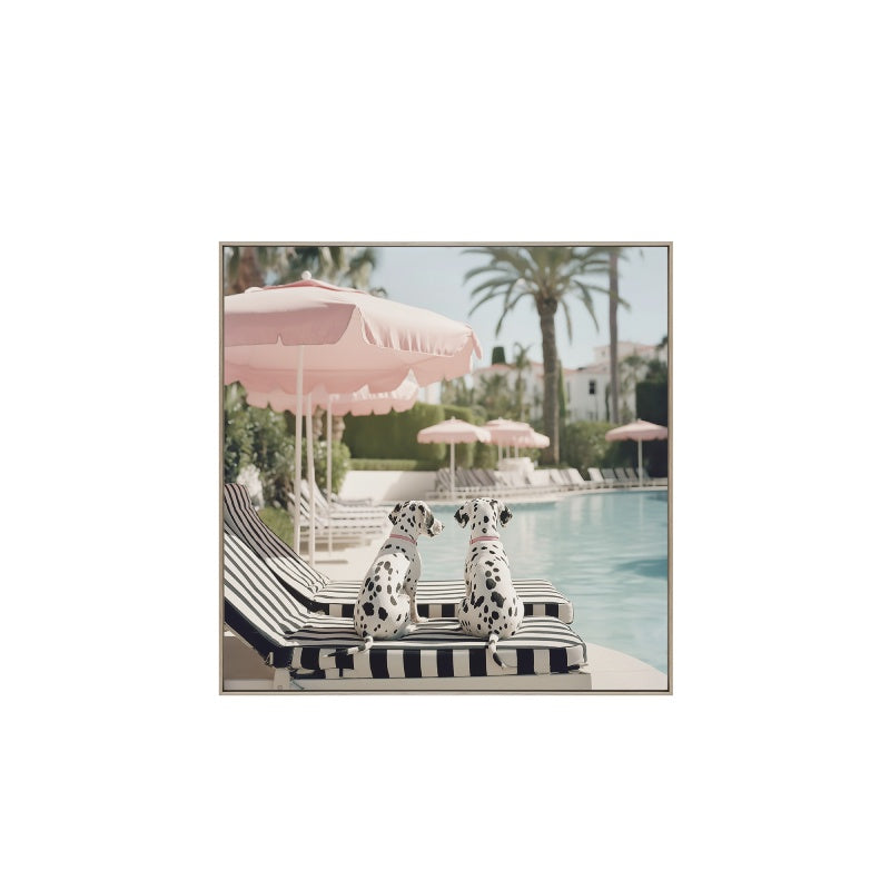 Pink Beverley Canvas Print