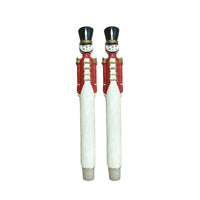 Nutcracker Tapered Candle Set