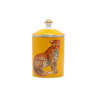 Sassy Leopard Candle Jar