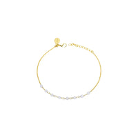 Allora Rainbow Moonstone Beaded Bracelet