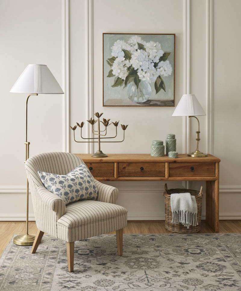 Gold Petal Candelabra