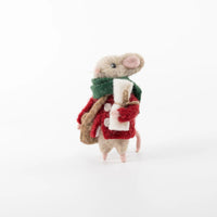 Mouse Postman Hanging Ornament