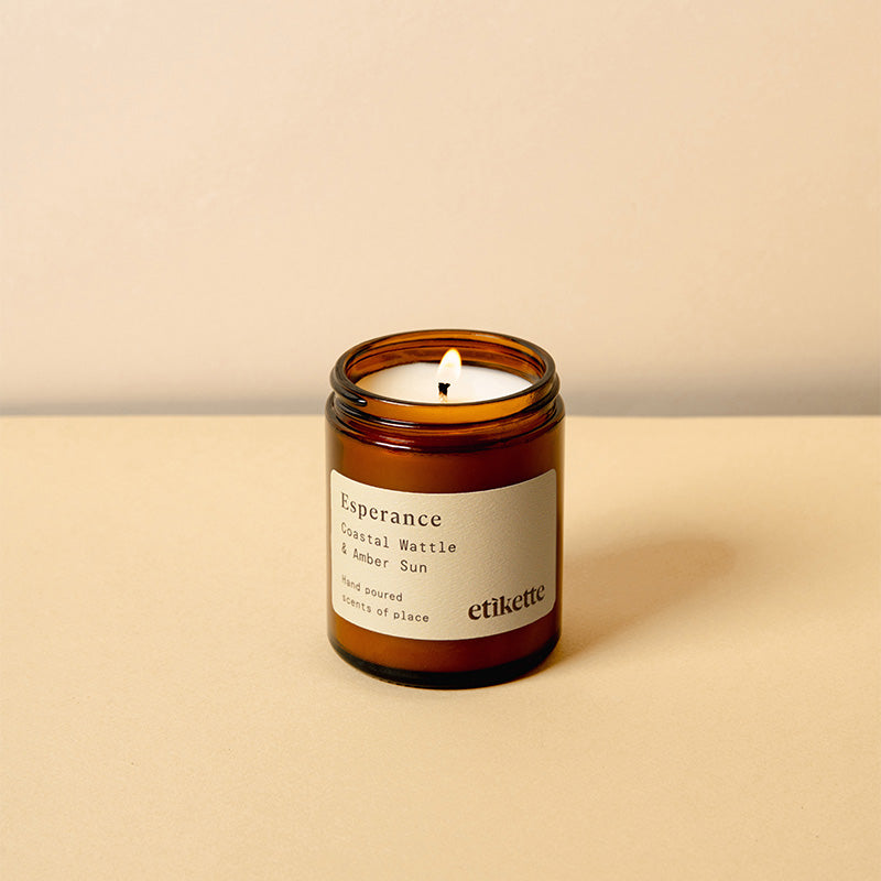 Etikette Candle - Esperance