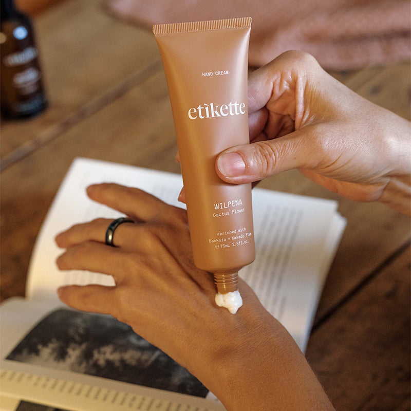 Etikette Wilpena Hand Cream