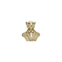 Leopard in Suit Statue