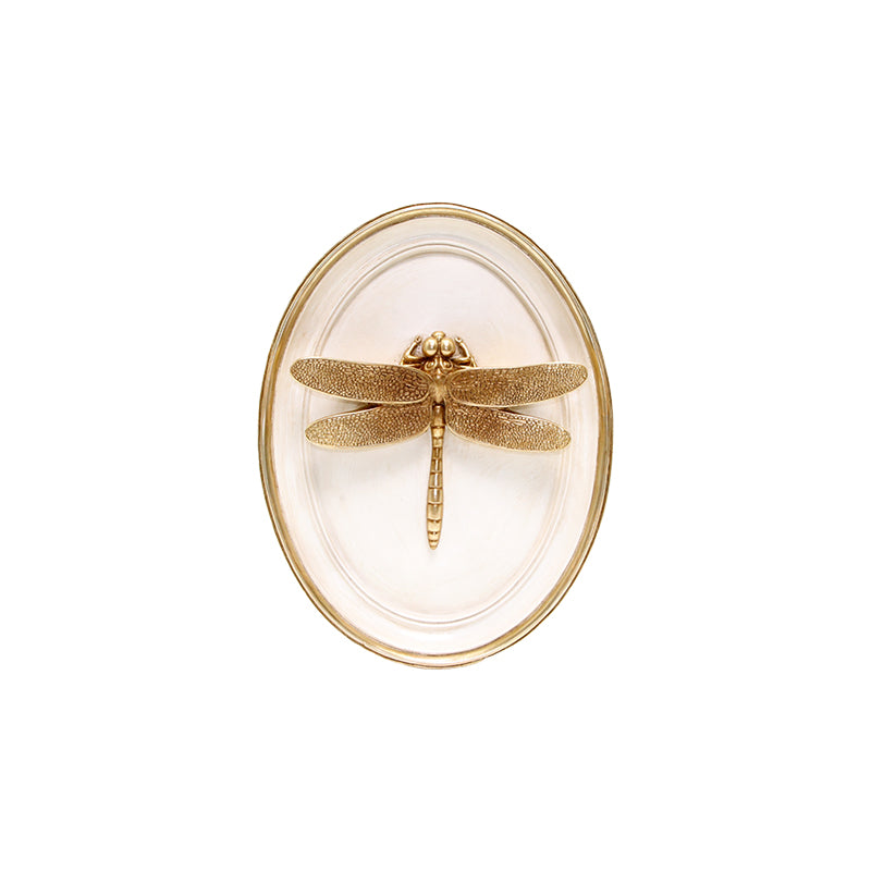 Ivory Insect Wall Plaque